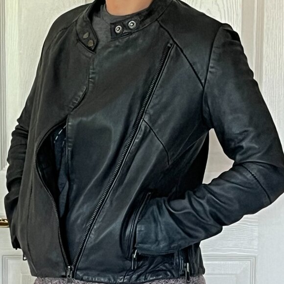 Free People Leather Jacket - Picture 7 of 7